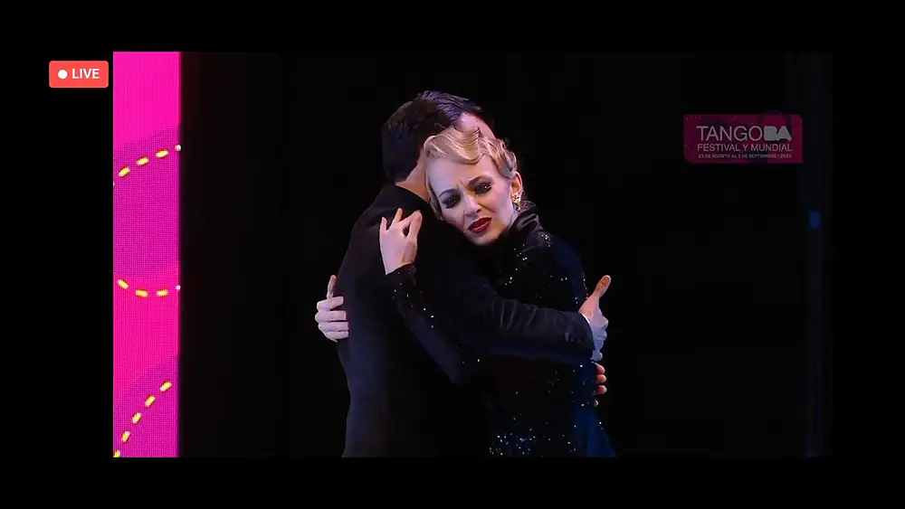 Video thumbnail for Mundial tango 2023 Escenario - Liza Rosales y Juan Manuel Rosales - Buenos-Aires 02.09.2023