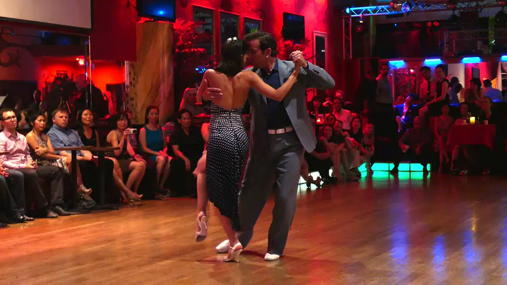 Video thumbnail for Pablo Inza & Sofia Saborido  @ Milonga @ Alberto's 2017 May 21 Tango Demo 1/3