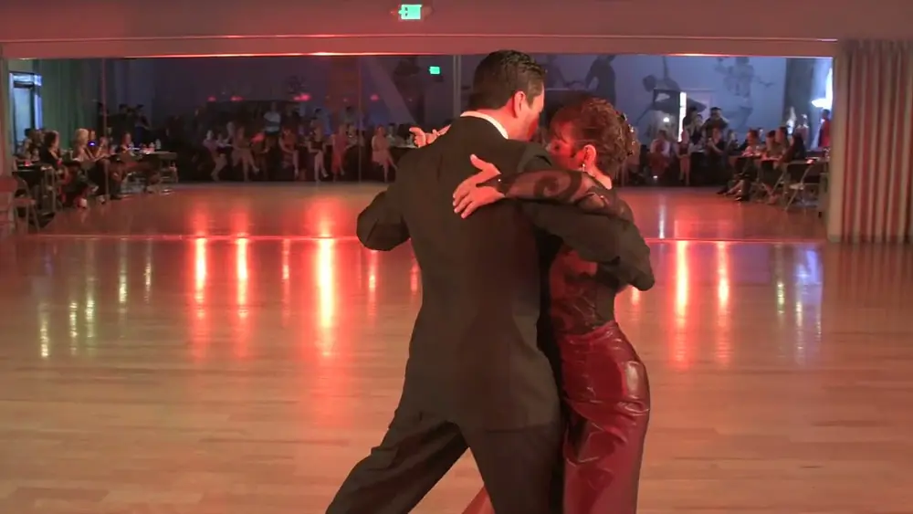 Video thumbnail for Miriam Larici and Leonardo Barrionuevo at Lead & Follow Milonga 1/3