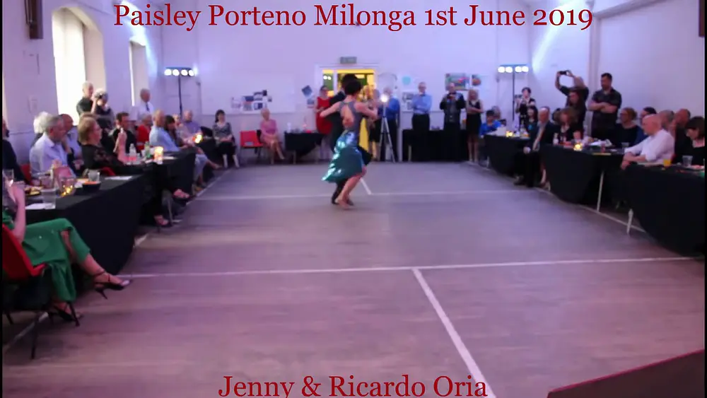 Video thumbnail for Paisley Porteno Milonga Jenny and Ricardo Oria 3rd Dance