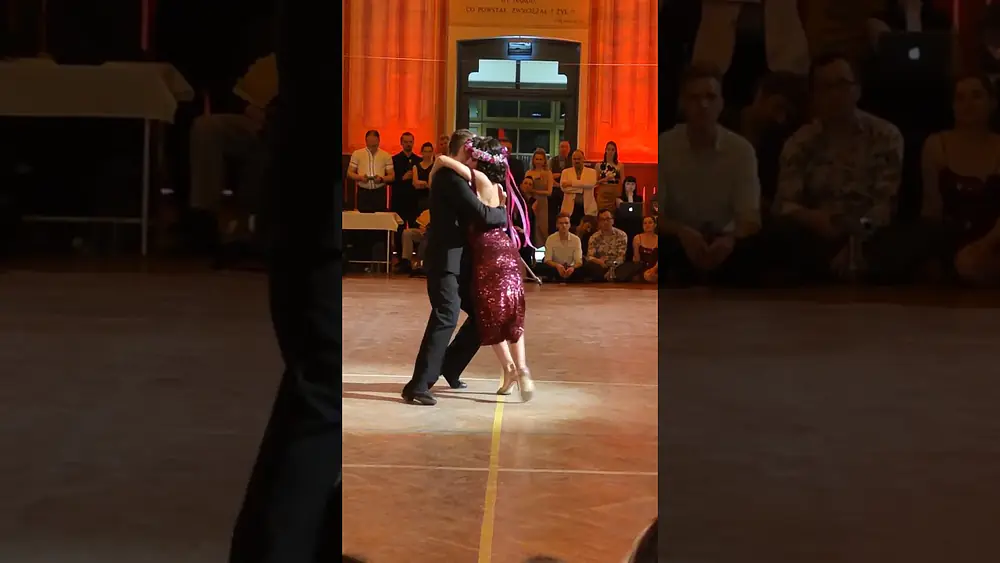 Video thumbnail for Gianpiero Galdi & Lorena Tarantino.  Krakus Ayres tango festival, Krakow , April 2023