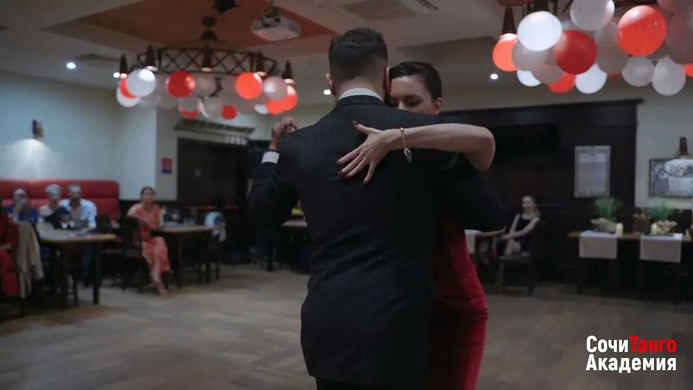 Video thumbnail for Damian Mechura & Elizaveta Tavrovskaya, Danza Maligna (Orq.Edgardo Donato).Sochi Tango Academy