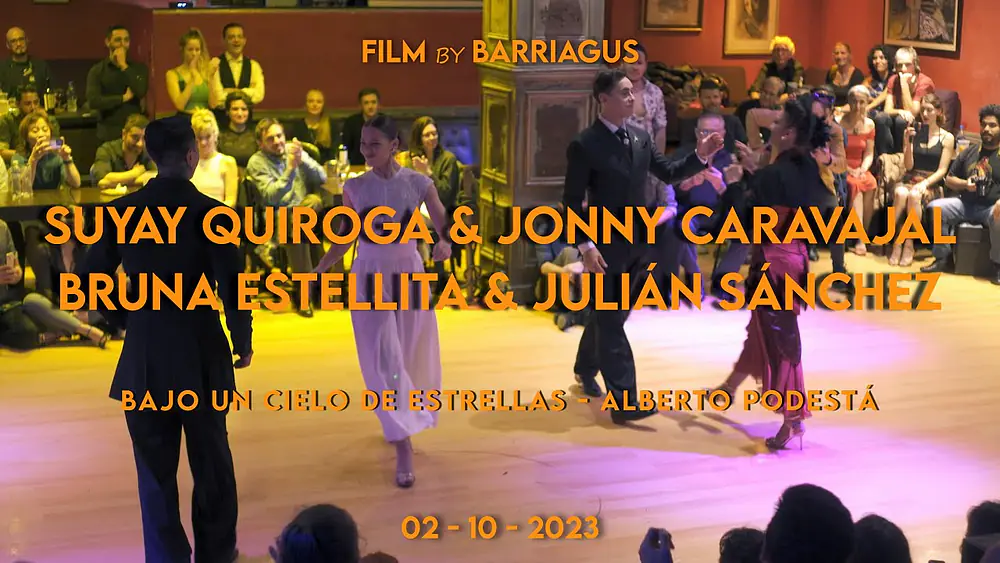 Video thumbnail for SUYAY QUIROGA & JONNY CARAVAJAL - BRUNA ESTELLITA & JULIÁN SÁNCHEZ - BAJO UN CIELO DE ESTRELLAS