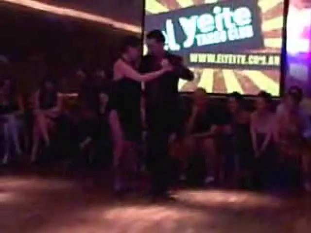 Video thumbnail for Demian Garcia y Milena Plebs @ El Yeite Tango Club ~ Sept 12 2013 milonga