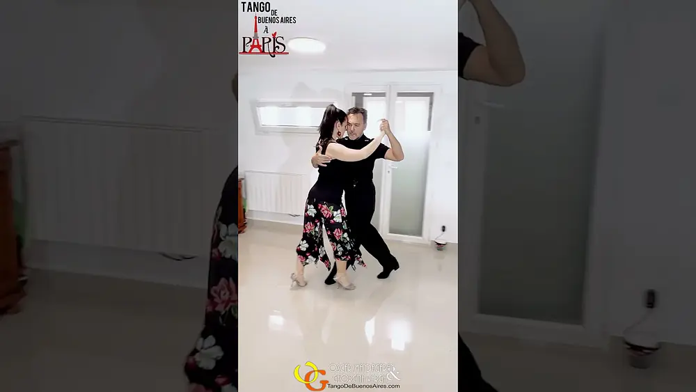 Video thumbnail for #tango parada barrida media luna ida/vuelta online lesson 30/4/2023 Georgina Vargas Oscar Mandagaran