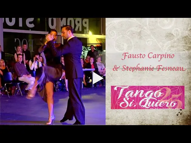 Video thumbnail for Tango,Si Quiero - Fausto Carpino & Stephanie Fesneau