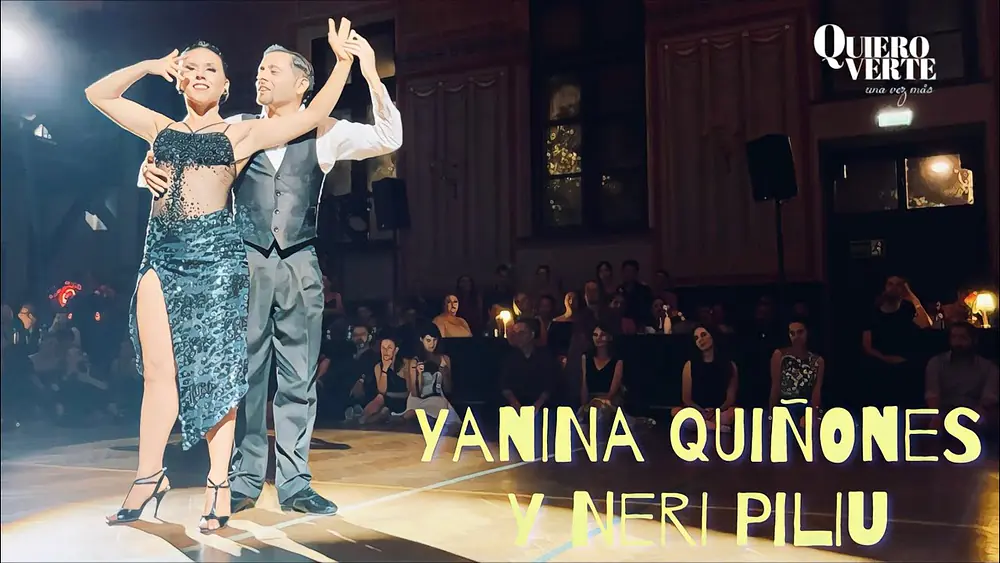 Video thumbnail for Yanina Quiñones & Neri Piliu 4/4 Quiero Verte Tango Festiwal 2023