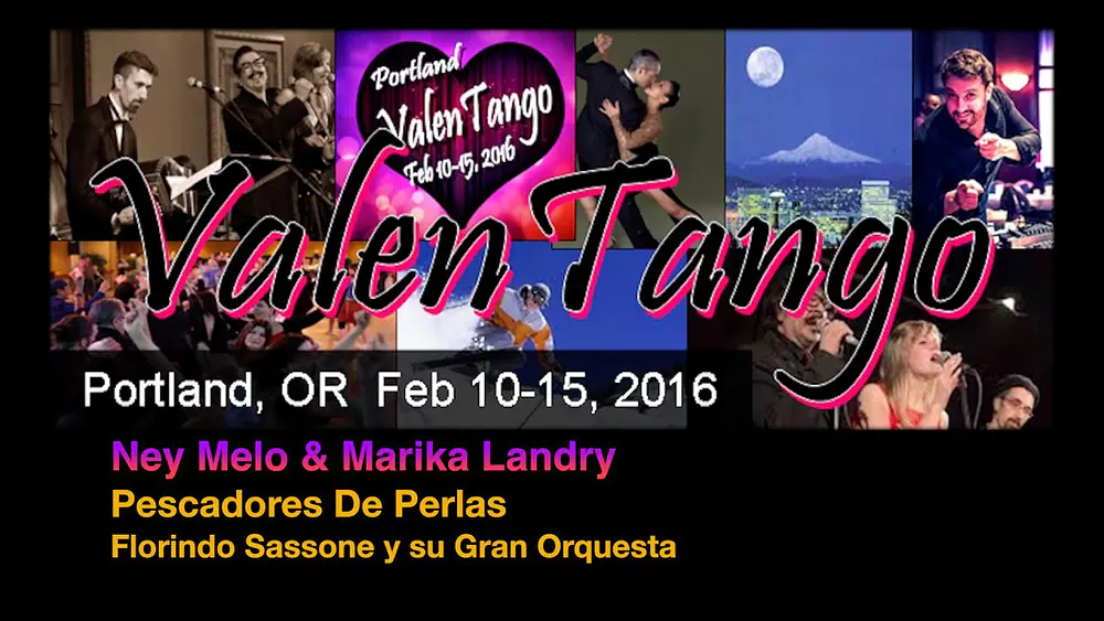 Video thumbnail for Ney Melo & Marika Landry - Pescadores De Perlas - ValenTango 2016