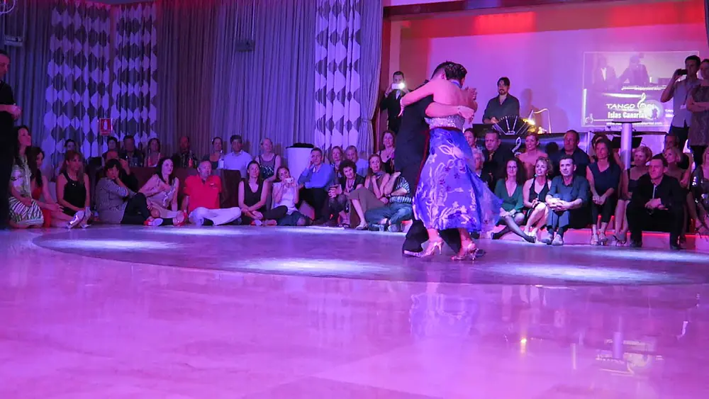 Video thumbnail for Isabella Costa y Nelson Pinto at Canary Islands 2015 Tango Festival 3