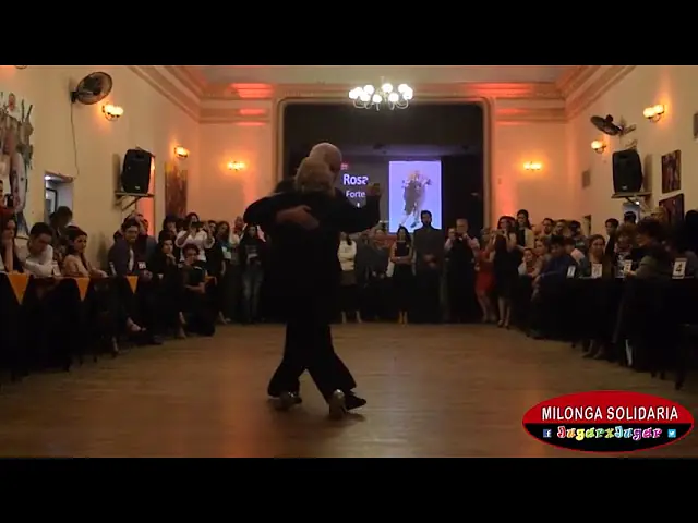 Video thumbnail for Carlos y Rosa Pérez. Milonga Solidaria JugarxJugar. 12/8/18