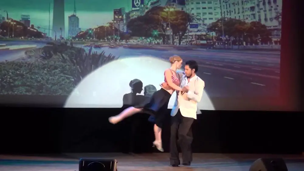 Video thumbnail for Bailkal Tango Festival 2016 DNI Tango Company - Juan Pablo Canavire - Sara Westin - El Huracán