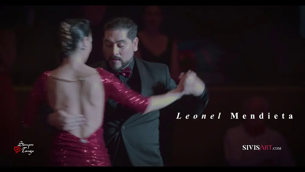 Video thumbnail for Natalia Hassan & Leonel Mendieta 2/4 Tango exhibition by Sivis'Art