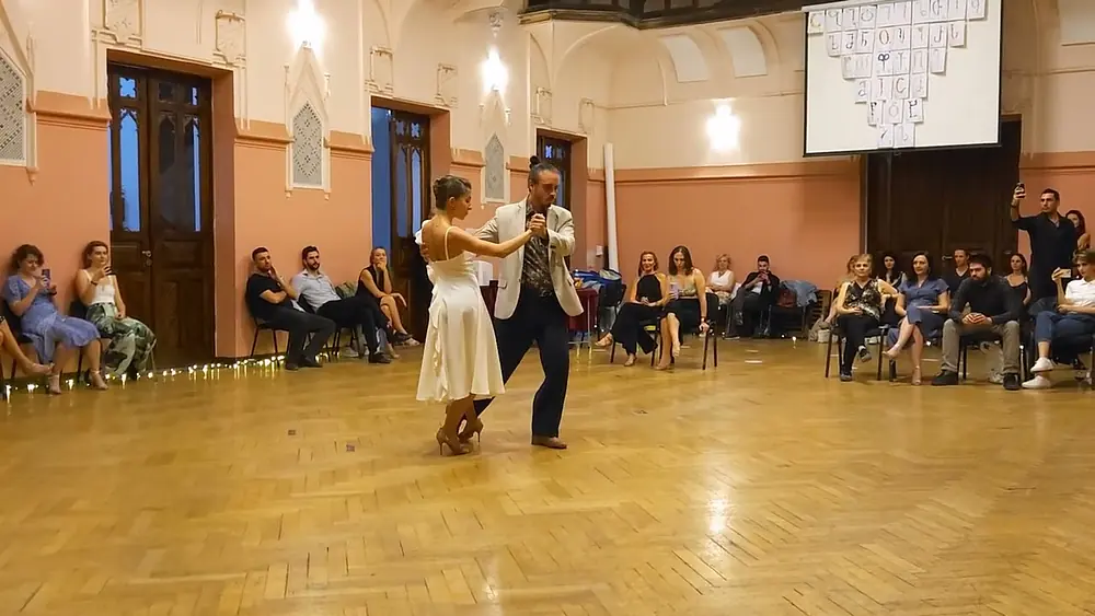 Video thumbnail for Tango Fire: Tekla Gogrichiani & Sergio Benselum Dance to Pugliese's Rhythms (2/3)