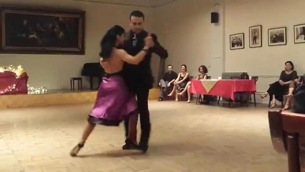 Video thumbnail for Argentine tango: Carolina Jaurena & Andres Bravo - La Serenata De Ayer