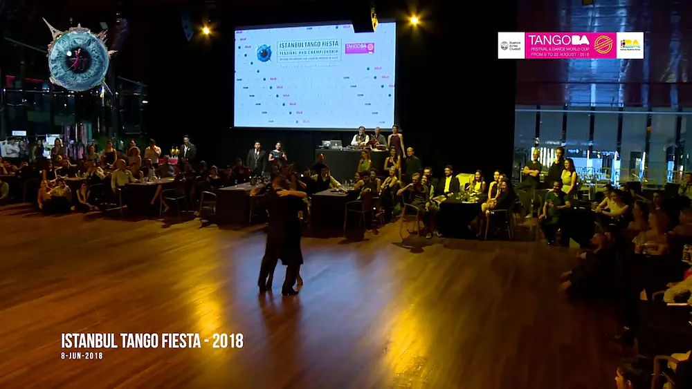 Video thumbnail for Istanbul Tango Fiesta 2018 - Daniel Nacucchio & Cristina Sosa - Estampa De Varon