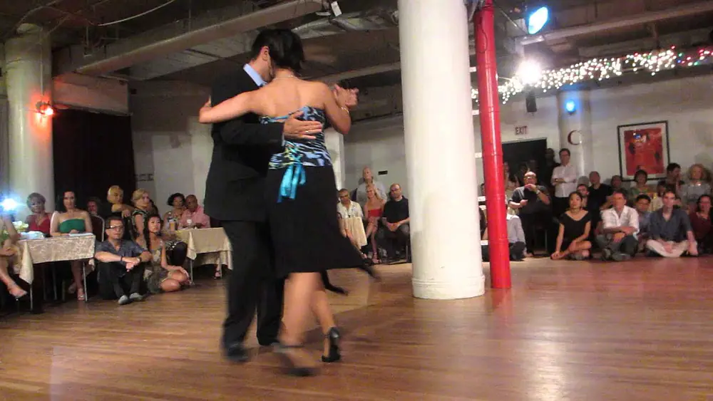 Video thumbnail for Carolina Jaurena and Andres Bravo performance 2 @ All Night Milonga NYC 2013