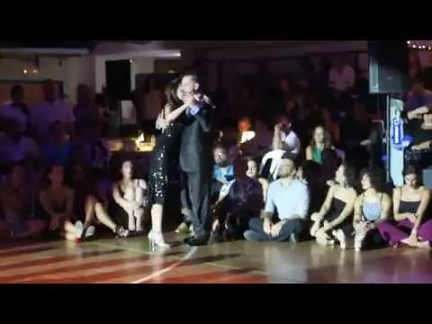 Video thumbnail for Javier Rodriguez & Moira Castellano at A Los Amigos Tango Festival, Rythymno Crete 2019 4