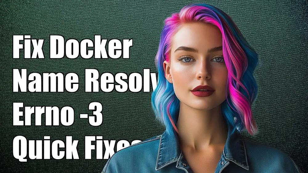 Video thumbnail of Fixing Docker Temporary Failure in Name Resolution [Errno -3] Error