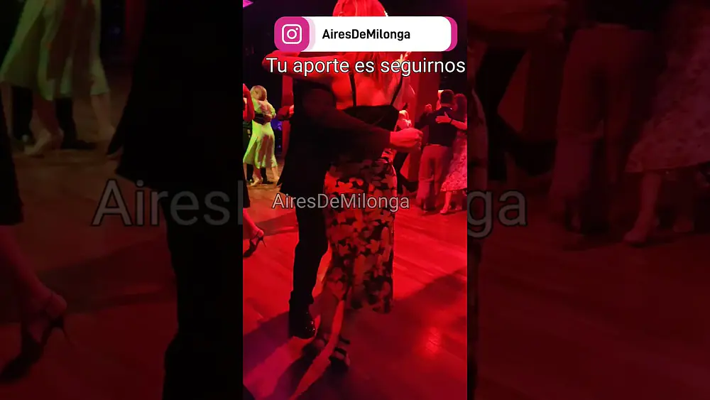 Video thumbnail for Profesionales baile de tango en la pista, Pancho Martinez Pey, Jimena Hoeffner #shorts