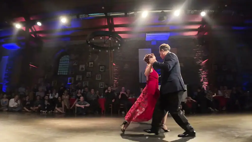Video thumbnail for Chicho Frumboli & Juana Sepulveda 2/5 - El Jaguel (Tango) - Milongueros All Aboard 2023 - 4K