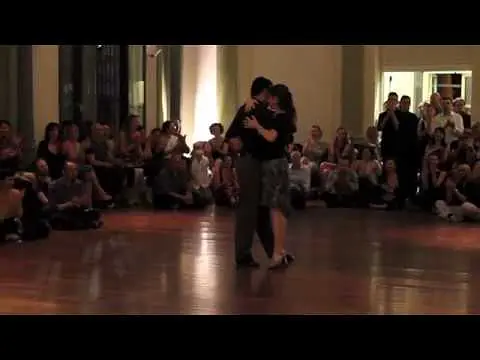 Video thumbnail for Cesira Miceli e Giovanni Eredia tango a "I Portici", Los Mareados.