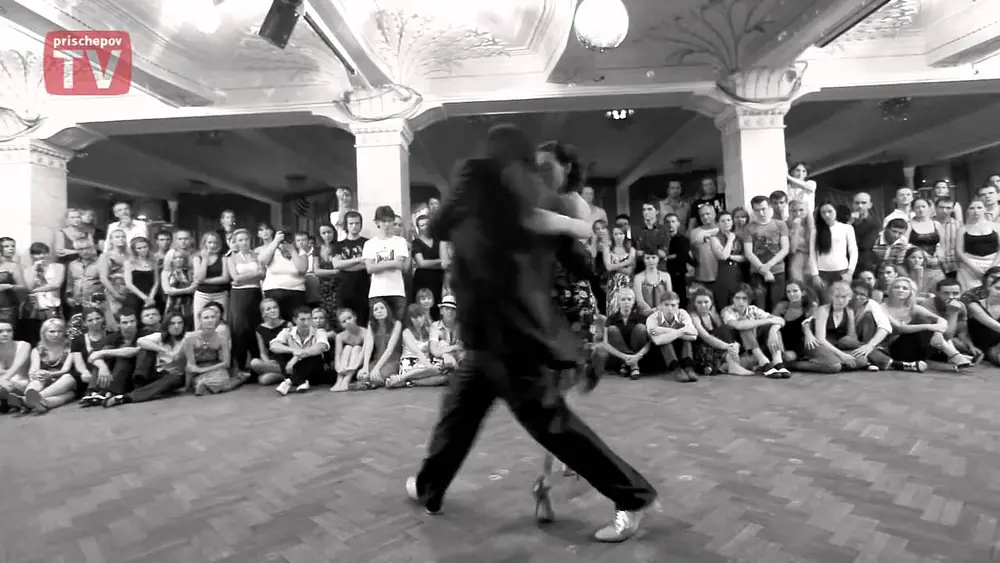 Video thumbnail for Mariano Chicho Frumboli y Juana Sepulveda, 8th International Moscow Festival of Argentine Tango (5)