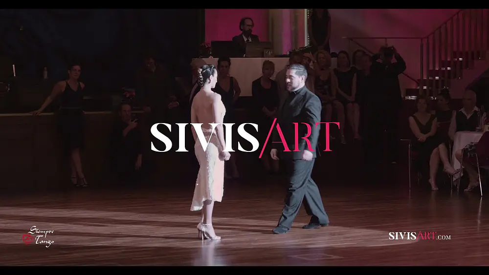 Video thumbnail for Natalia Hassan & Leonel Mendieta 3/4 Tango exhibition by Sivis'Art