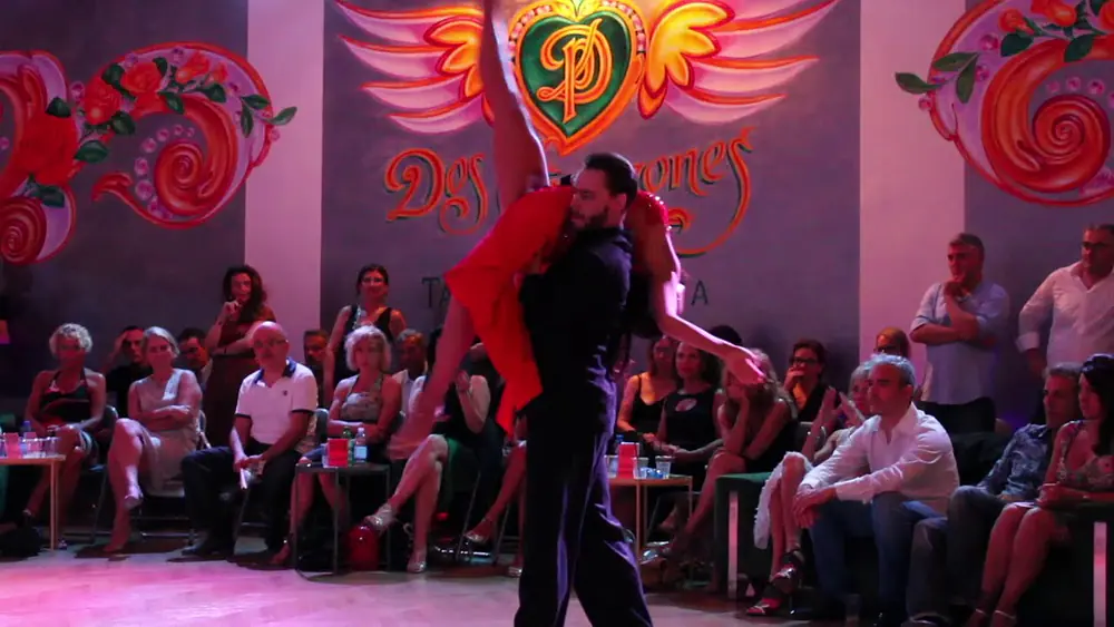 Video thumbnail for Dmitriy Kuznetsov & Olga Nikola 2/4 - 2 Corazones Tango Accademia Rimini 29/06/2018