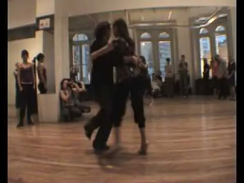 Video thumbnail for Gustavo Rosas y Gisela Natoli.Tango.Clases en Bs As.