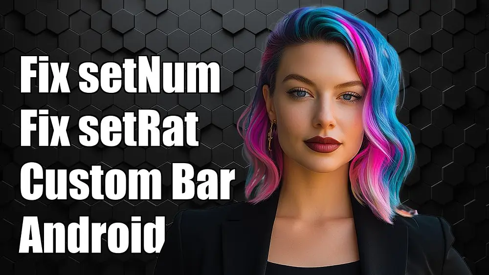 Video thumbnail of Fixing setNumStars and setRating Issues in Custom Android RatingBar