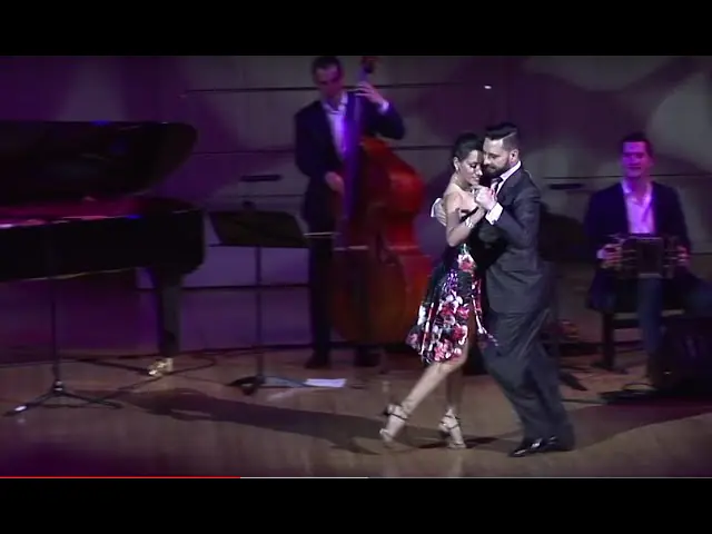 Video thumbnail for La Milonga de Buenos Aires: Javier Rodriguez & Fatima  Vitale,  Solo Tango Orquesta