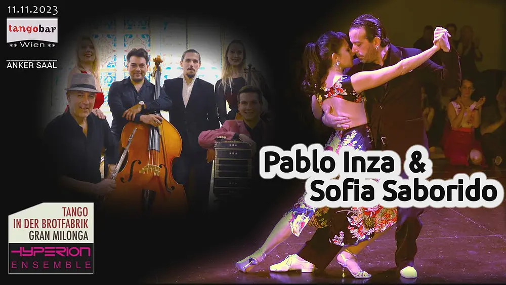 Video thumbnail for Pablo Inza & Sofia Saborido | Tangobar Wien 2023