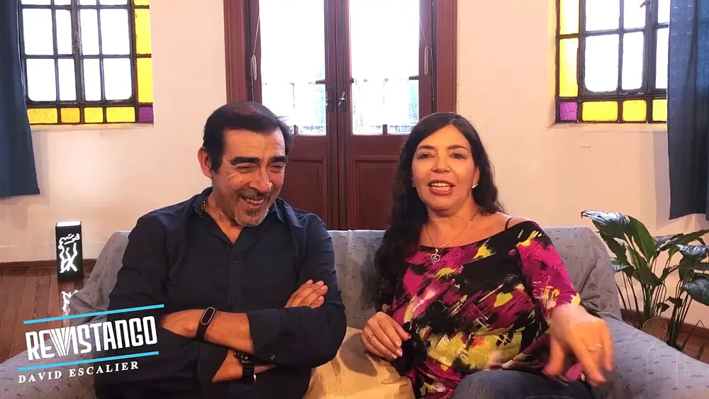 Video thumbnail for 2/5 Stella Báez & Ernesto Balmaceda | Tandas infinitas ♥ | Entrevista | REVISTANGO.com | Tango