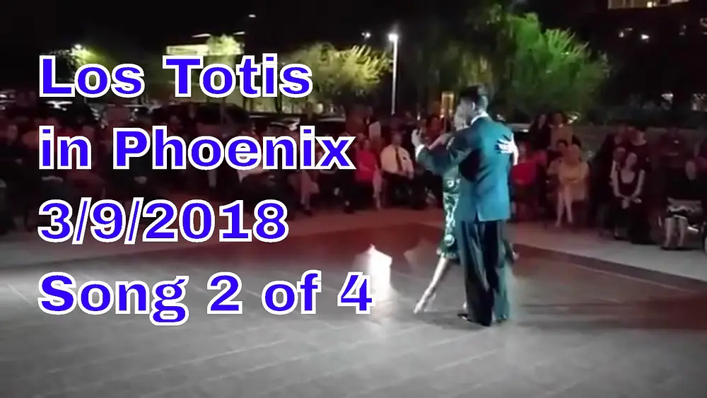 Video thumbnail for Los Totis Virginia Gomez and Christian Marquez Perform in Phoenix, Arizona 3/9/2018 Song 2 of 4