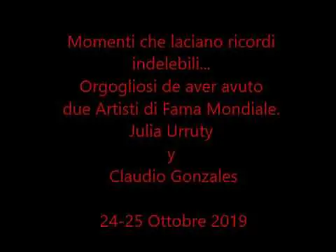 Video thumbnail for Julia Urruty y Claudio Gonzales