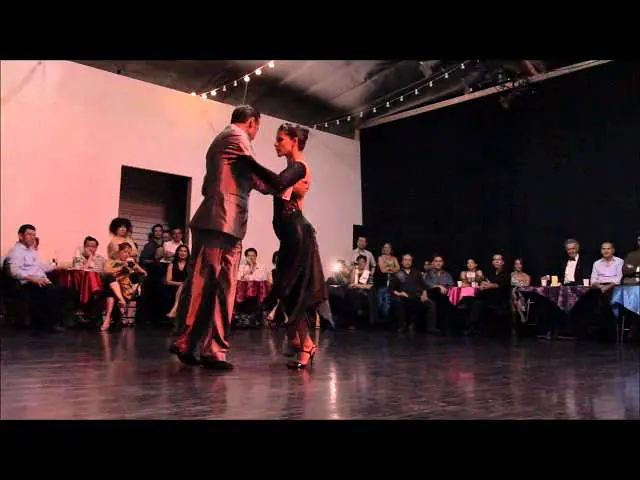 Video thumbnail for Milonga Querida Los Angeles CA. (Parte 3) Luciano Brigante and Alejandra Orozco "Cafe Domiguez"