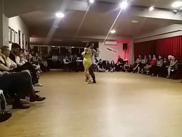 Video thumbnail for Haris Mihail & Malika Pitou Nicolier - "el corazon me engaño" - 5/5 - Tango Room Thessaloniki