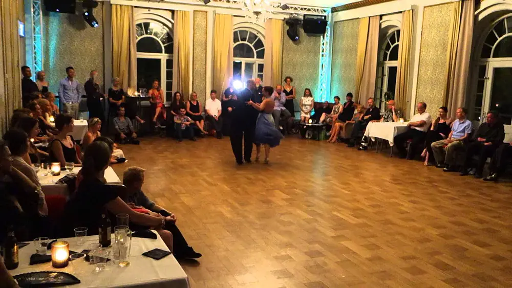 Video thumbnail for Anna Sol & Daniel Carlsson, Milonga del recuerdo/d'Arienzo, Casino, Malmö, Sweden, Aug 2015