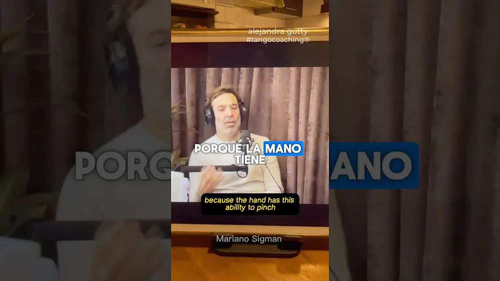 Video thumbnail for 'El trazo de lo humano' - LAS MANOS - Alejandra Gutty #TangoCoaching®