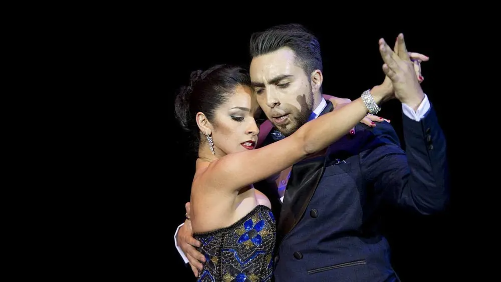 Video thumbnail for “Don Juan” Jonathan Saavedra & Clarisa Aragon, Solo tango orquesta