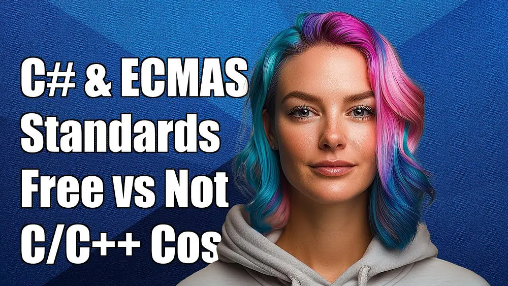 Video thumbnail of Why Are C# and ECMAScript Standards Free While C/C++ Is Not?