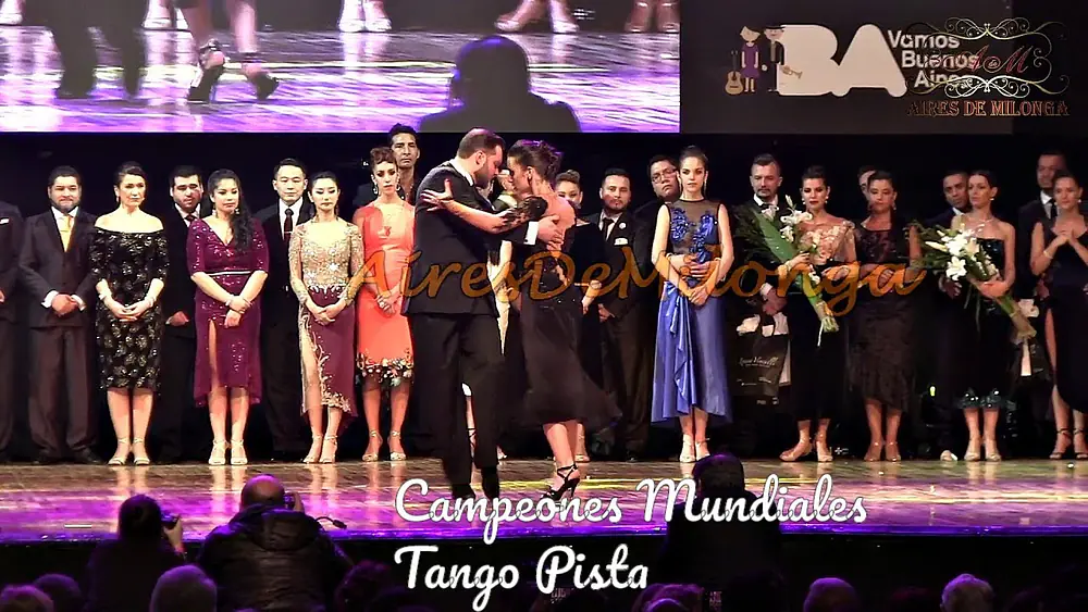 Video thumbnail for Baile final campeones,  mundial de tango 2019, pista, Agustina Piaggio, Maxim Gerasimov