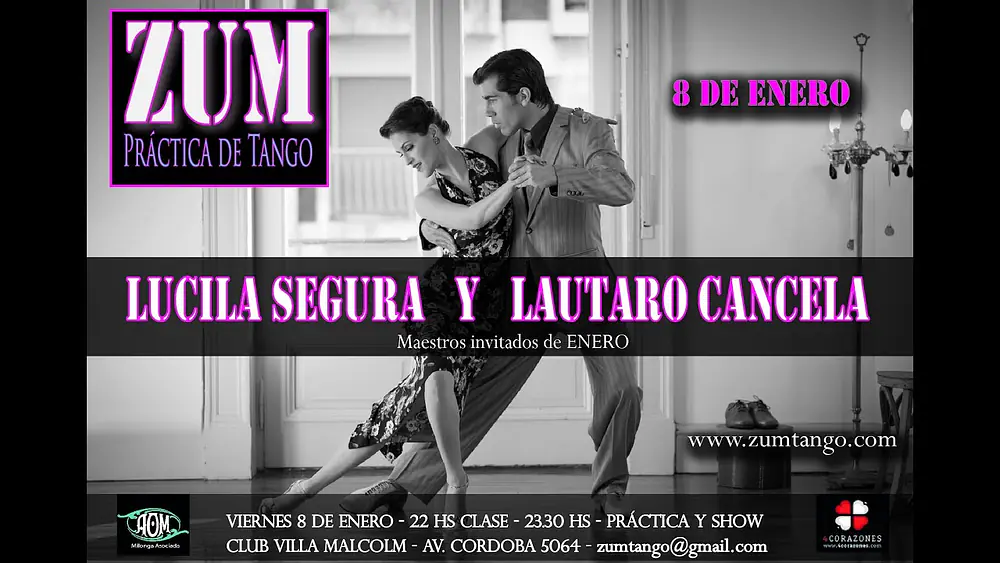 Video thumbnail for Lucila Segura y Lautaro Cancela en ZUM