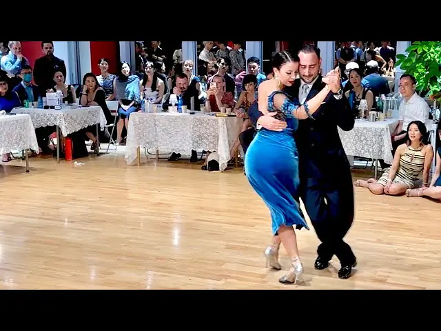 Video thumbnail for Fausto Carpino y Stephanie Fesneau, HK, June 2023, 4/4, Milonga