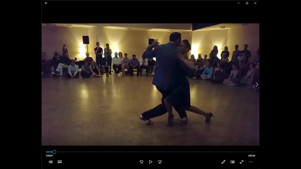 Video thumbnail for Argentine tango: Lucila Cionci & Joe Corbata - Gallo Ciego