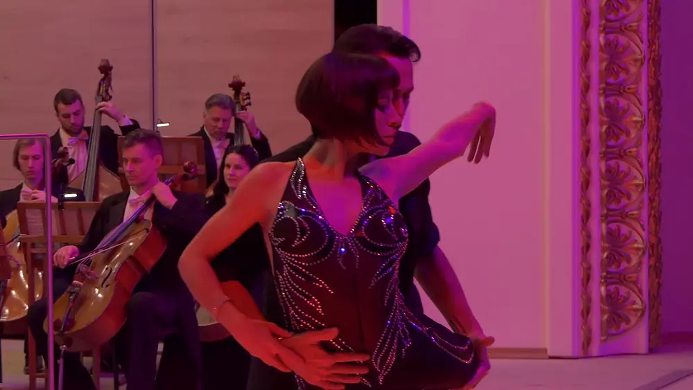 Video thumbnail for Tango. Gustavo Rosas. Gisela Natoli. Oblivion. Jarkhiv Tango Festival.Orquesta Filarmonica.