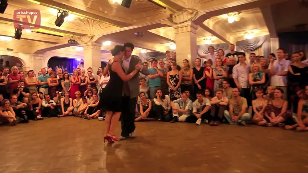 Video thumbnail for Barbara Carpino & Claudio Forte, 8th International Moscow Festival of Argentine Tango