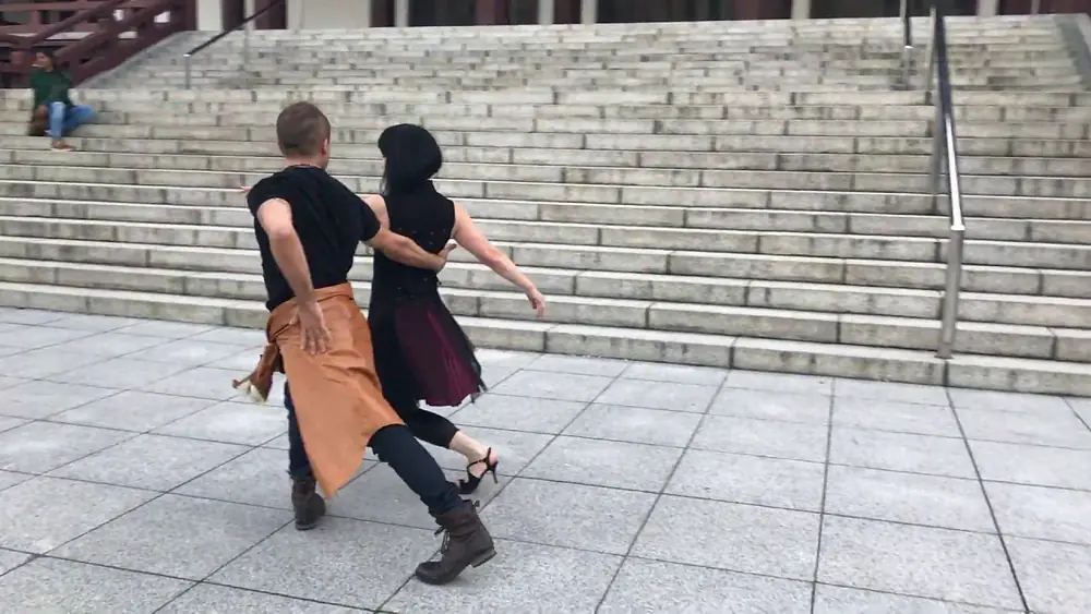 Video thumbnail for Tango in Tokyo - Leonardo Pankow & Chizuko Kuwamoto - El Anden , Bajo Fondo y Mala Rodriguez