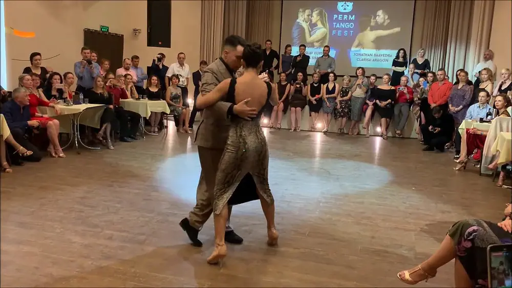 Video thumbnail for Jonathan Saavedra & Clarisa Aragon, 2-5, PermTangoFest 2018