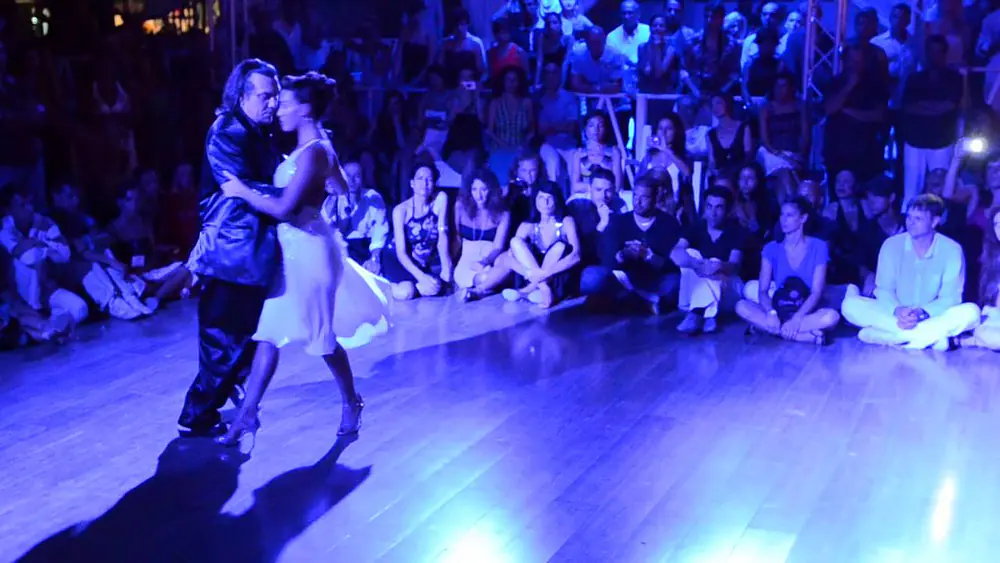 Video thumbnail for Mariano Chicho Frumboli-Juana Sepulveda, Tigre Millan, Salerno tango festival-2013